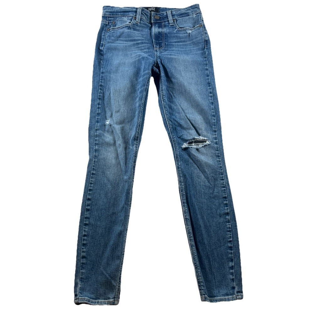 Paige‎ Denim Co Verdugo Ankle Size 27 Womens Distressed Jeans